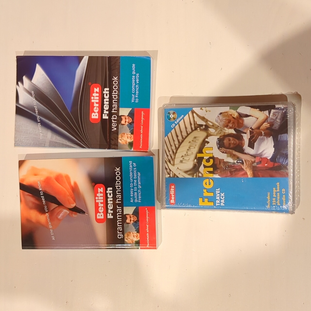 New French Language 3 Piece Bundle
